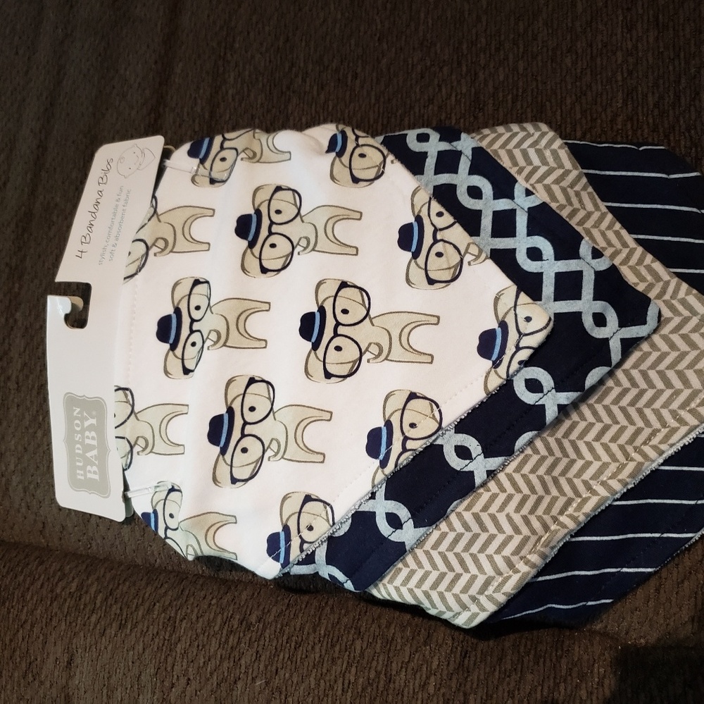 Bandana bibs Hudson baby